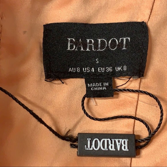 Bardot Sibella Sleeveless Faux Leather Midi Dress in Dusty Rose - Picture 9 of 13